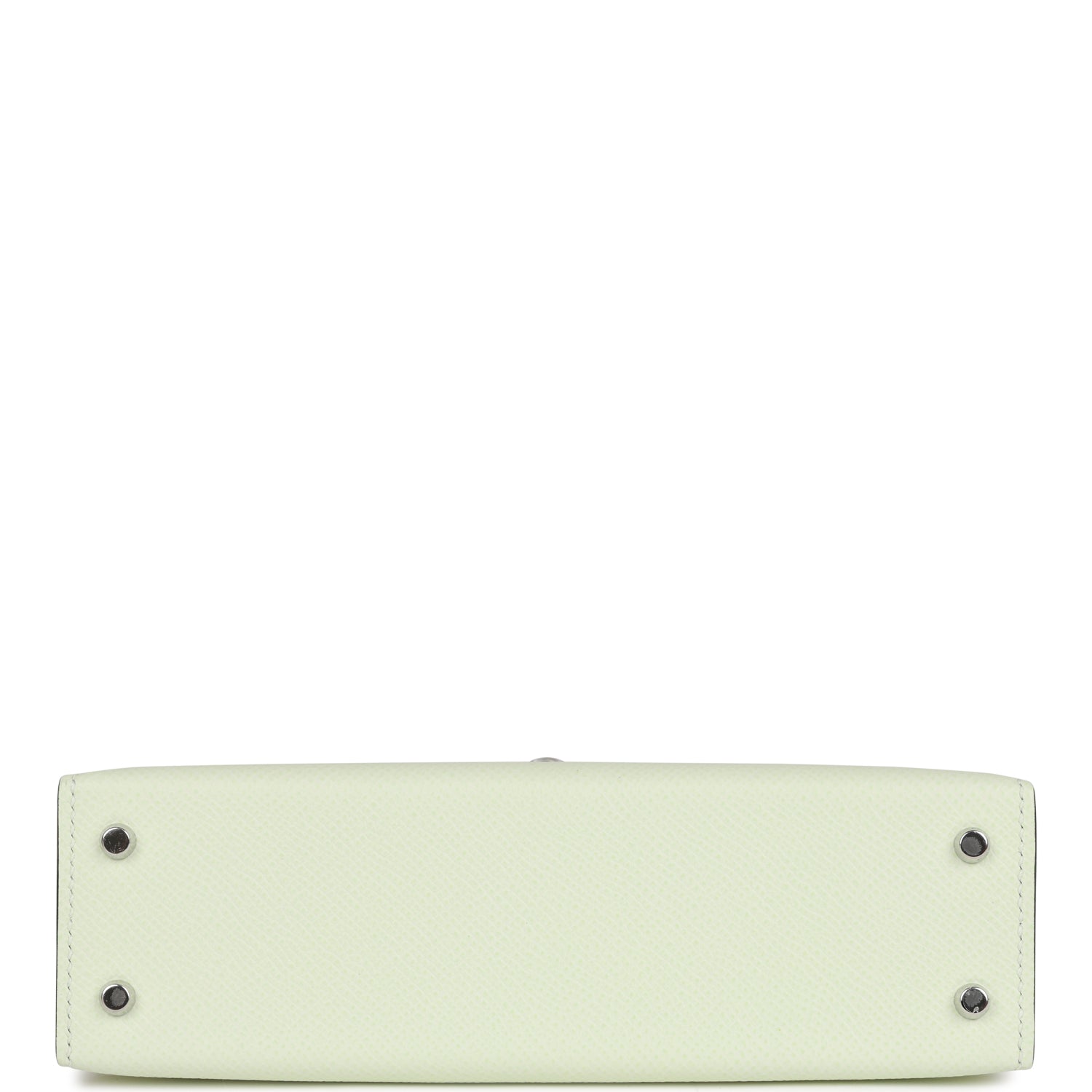 Hermès Kelly Sellier 20 Vert Fizz Epsom Palladium Hardware