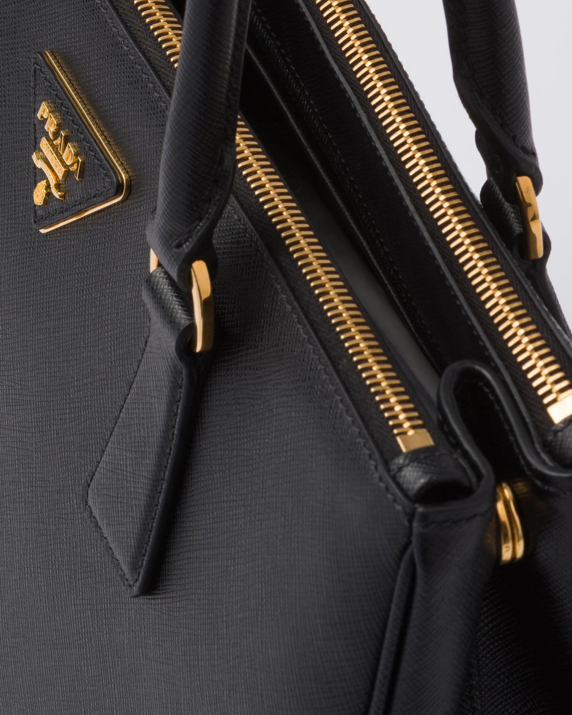 Prada Large Galleria Saffiano leather bag - Black