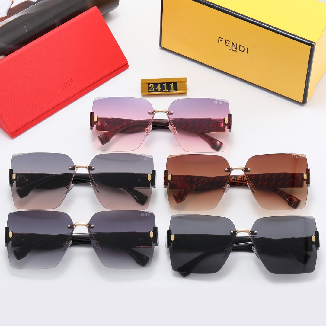 5 Color Women's Sunglasses—2411