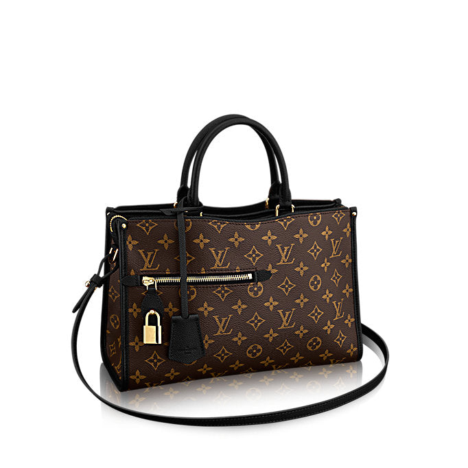 LV Monogram Canvas POPINCOURT MM NOIR BLACK