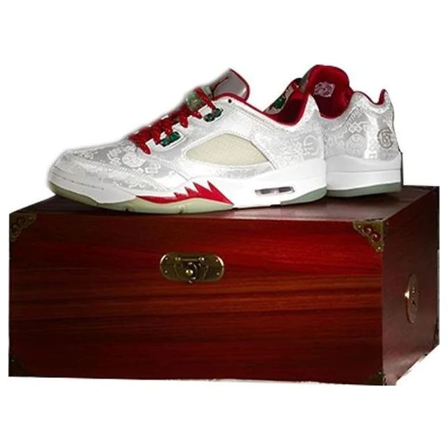 Air Jordan 5 Low x CLOT 'White Silk' 1551183