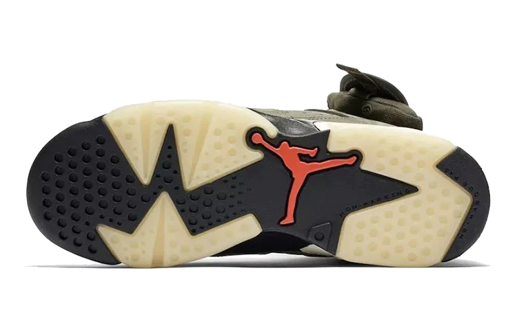 (GS) Travis Scott x Air Jordan 6 Retro 'Olive' CN1085-200