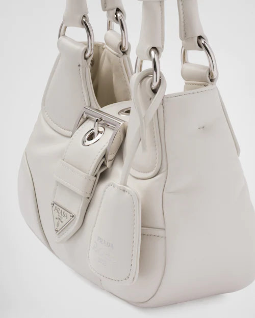 Prada Moon padded nappa-leather bag - White