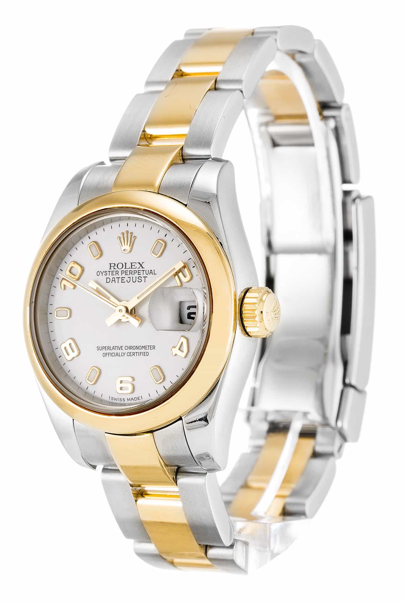 Replica Rolex Lady-Datejust 26mm White Dial 179163