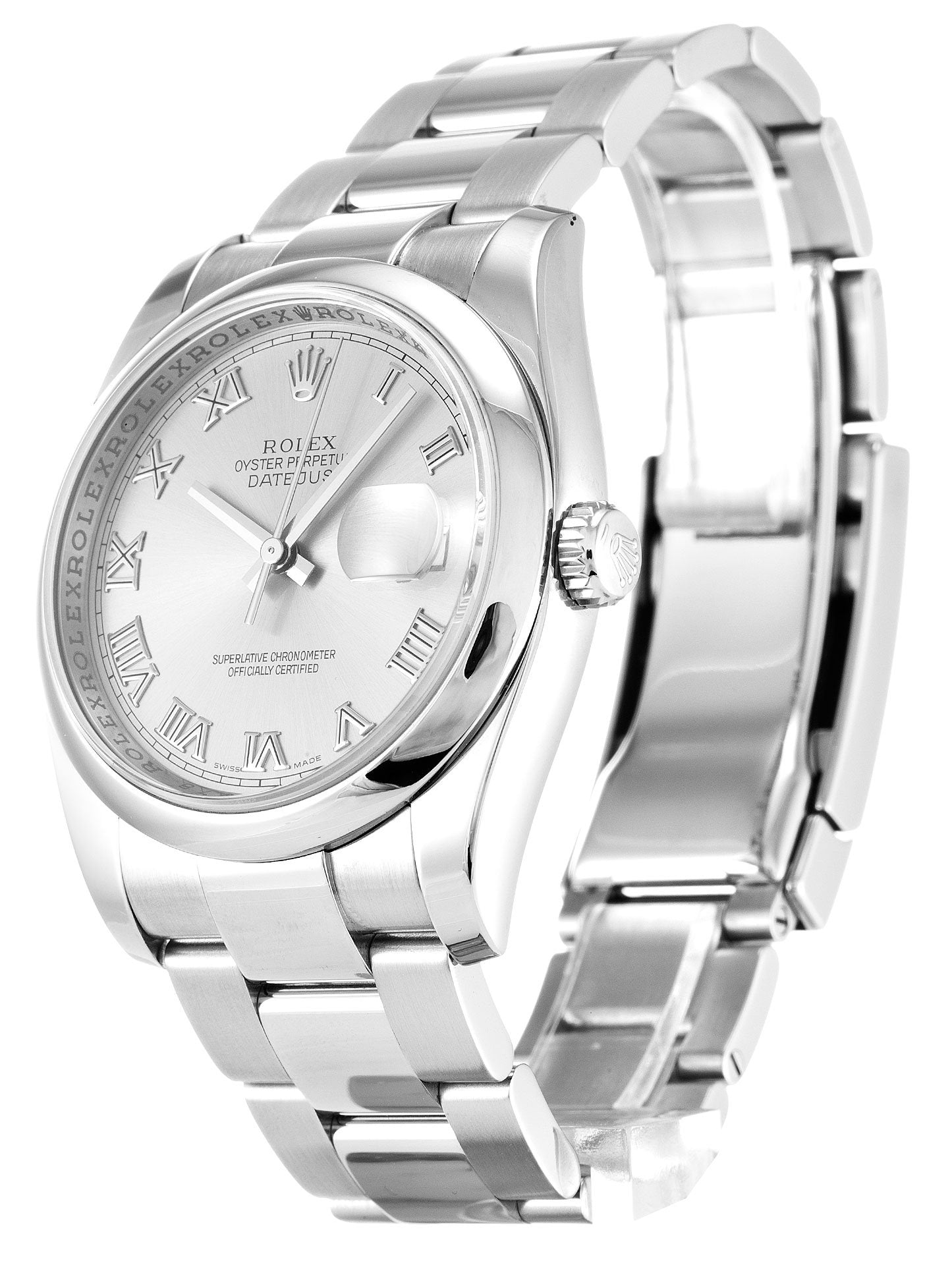 Rolex Datejust White Dial 116200