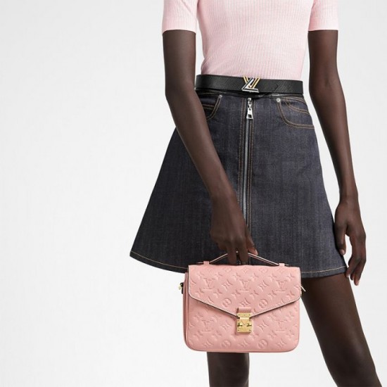 Louis Vuitton Pochette Metis Navy M44071 Pink M44018 Black M41487