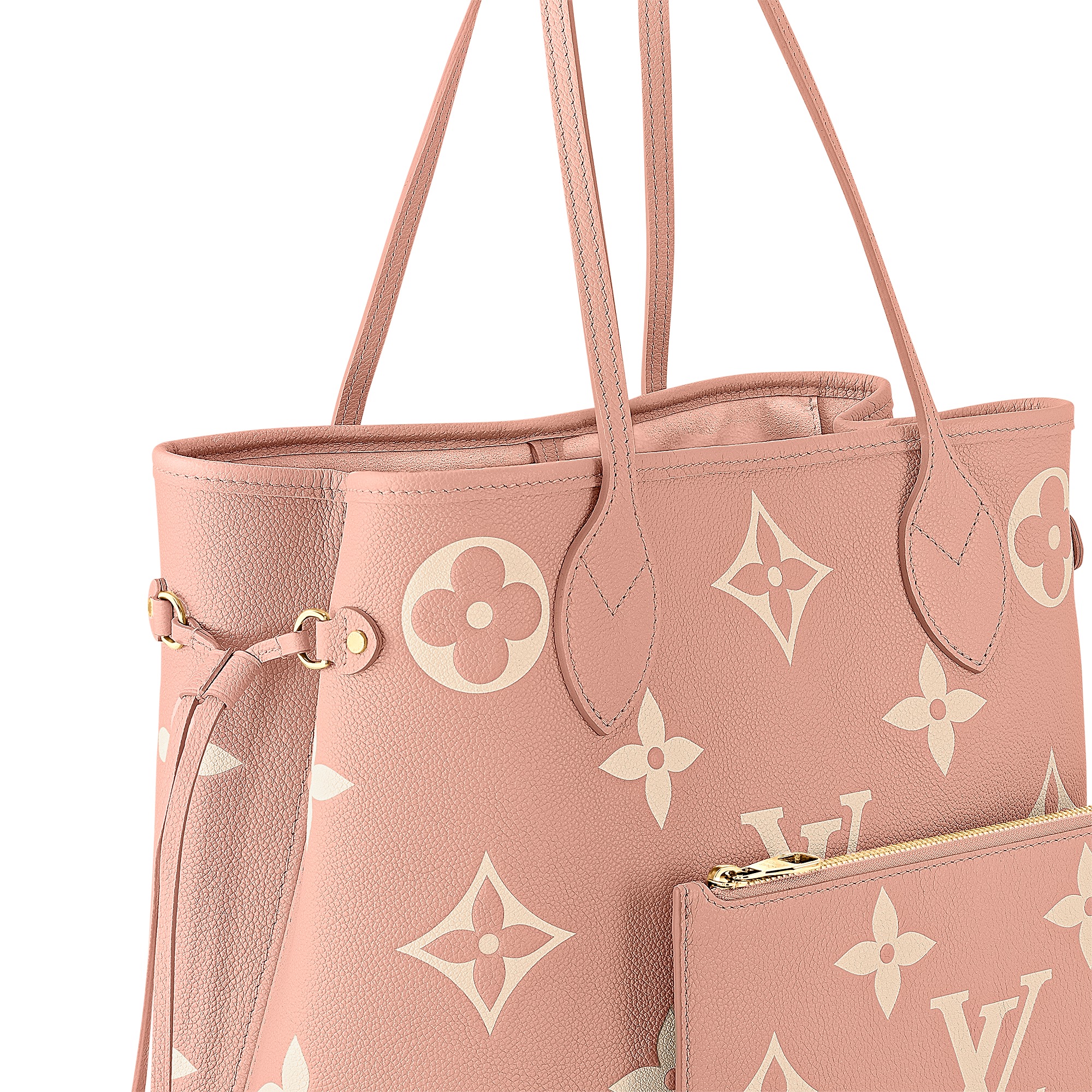 Louis Vuitton Neverfull MM M46329 Trianon Pink / Cream