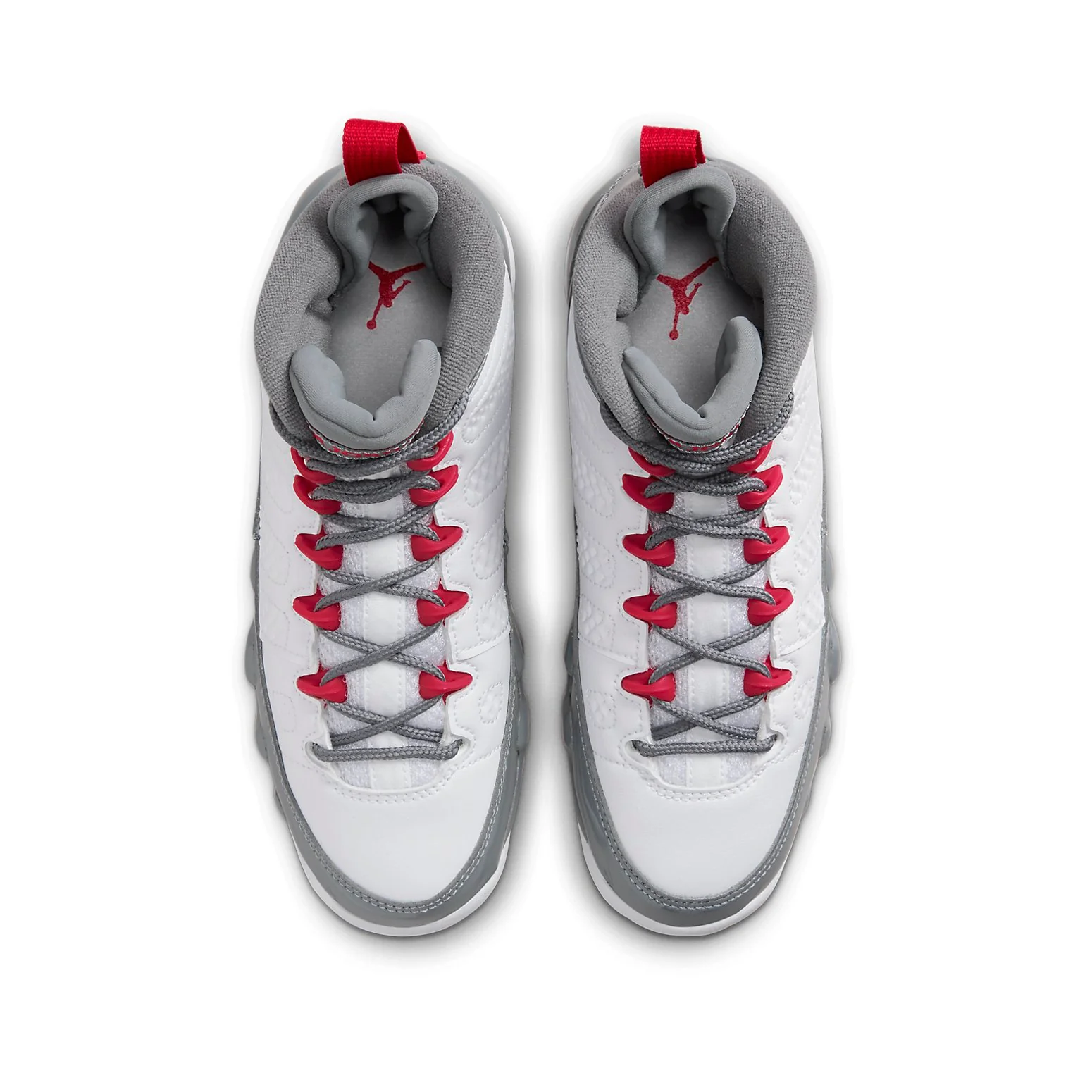 (GS) Air Jordan 9 Retro GS 'Fire Red' 302359-162