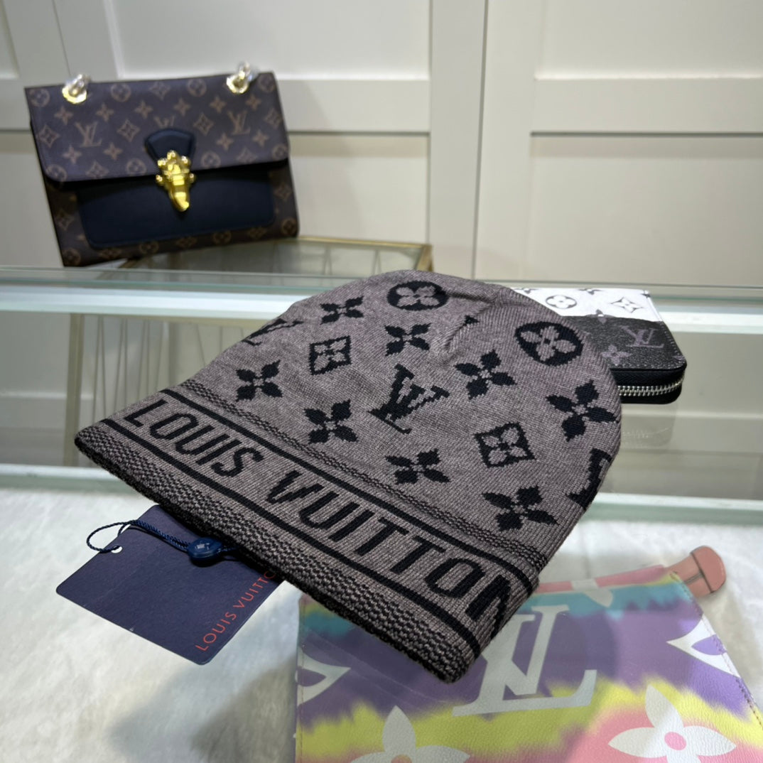 New Trends for Fall/Winter-Fashion flower color wool cap