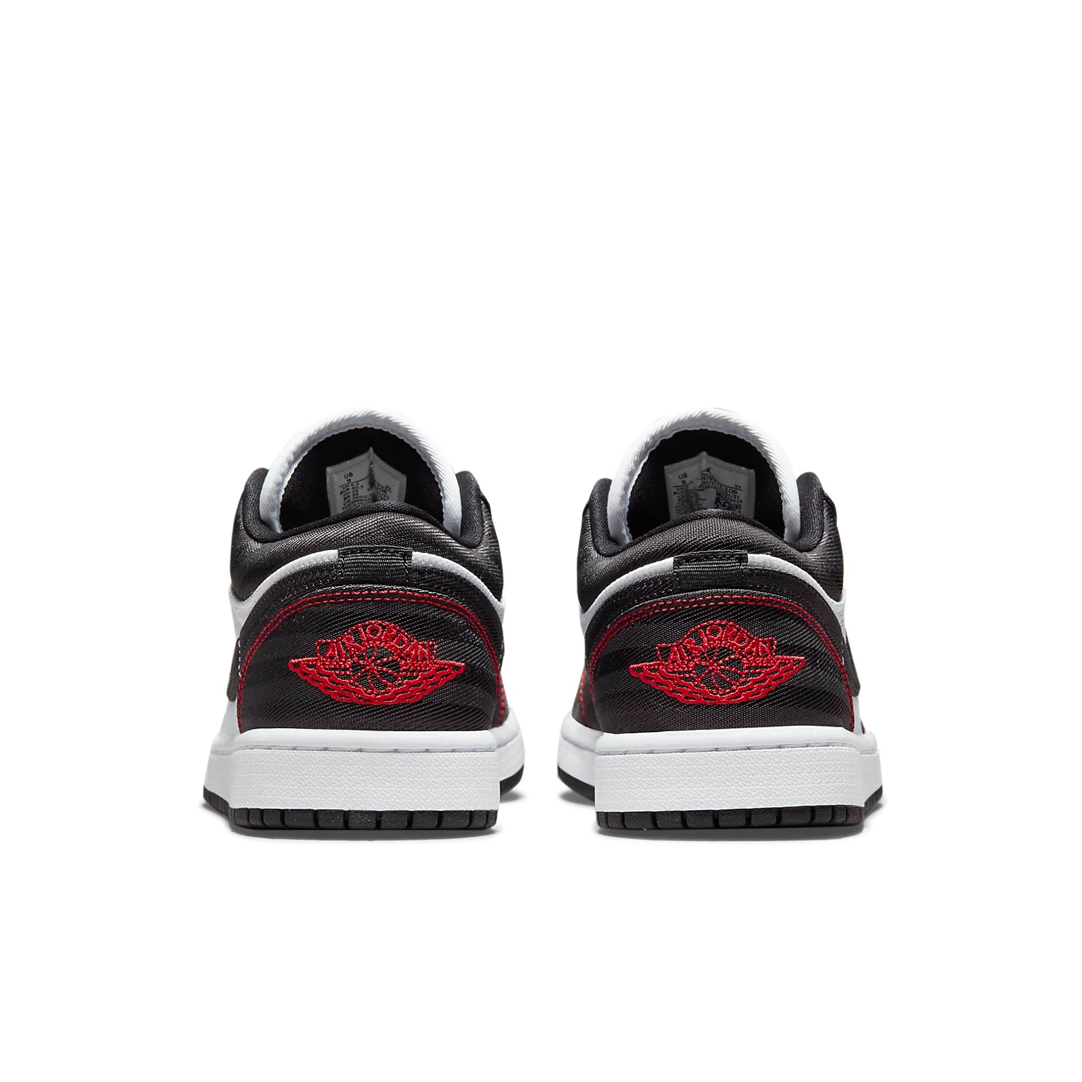 (WMNS) Air Jordan 1 Low SE Utility 'White Black Red' DD9337-106