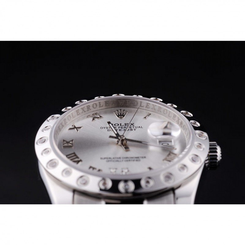 Replica Rolex Datejust 36mm Silver Dial 7468