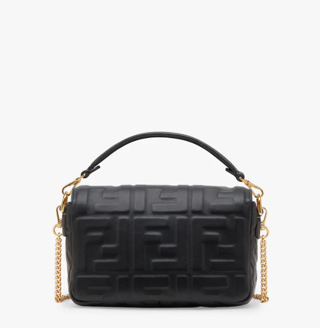 Fendi Baguette Mini Black leather bag