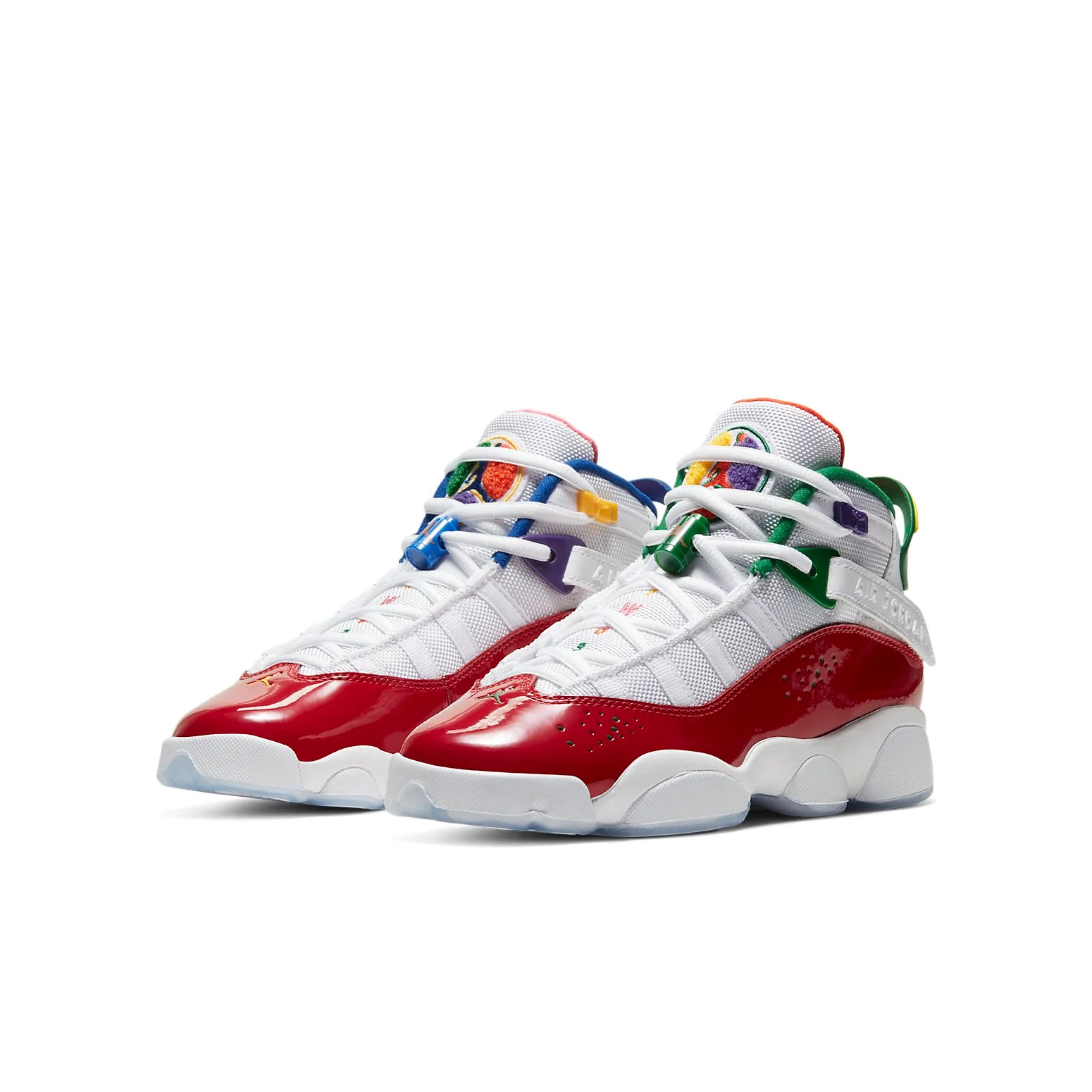 (GS) Air Jordan 6 Rings 'Multi-Color' CW7004-100