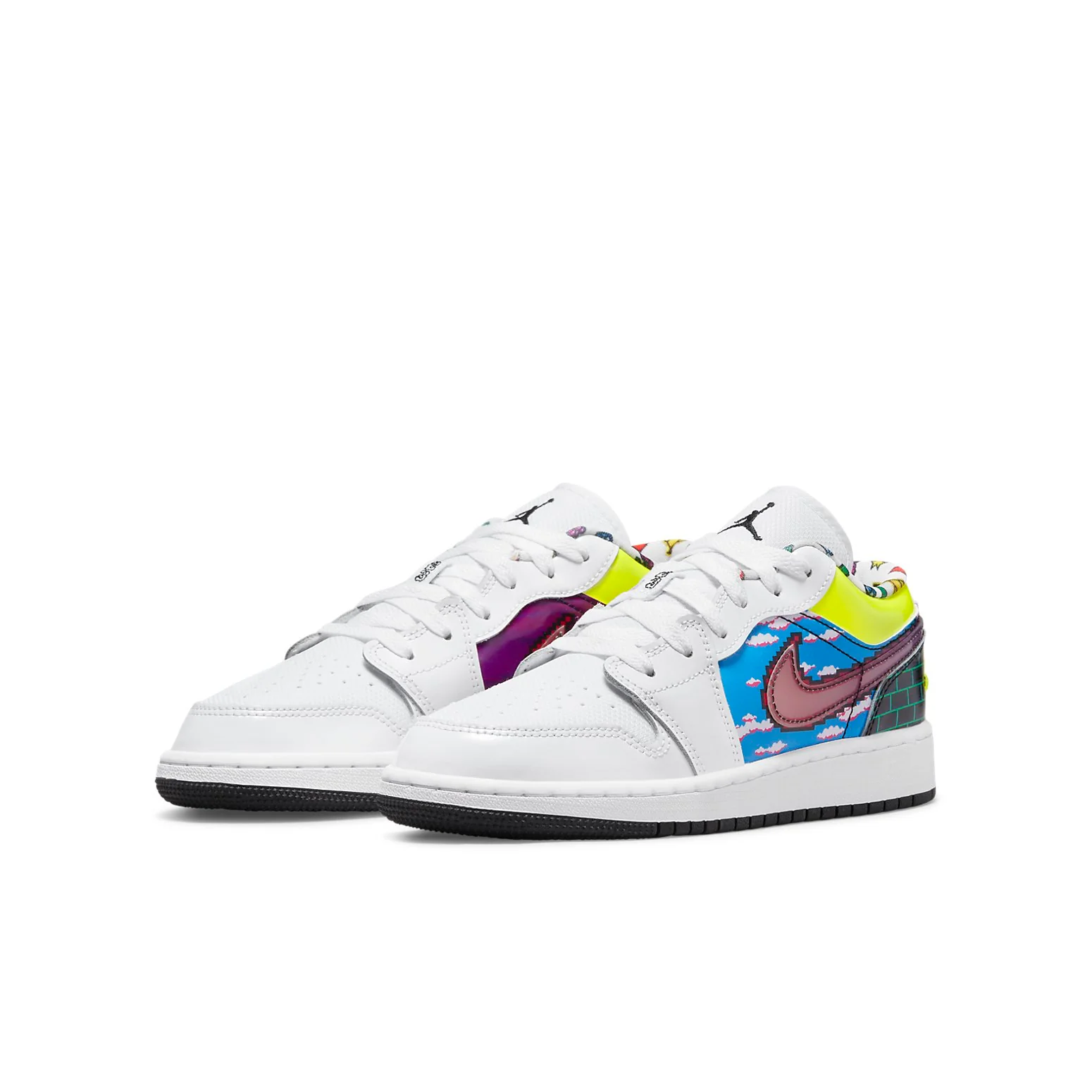 (GS) Air Jordan 1 Low 'Old School Gaming' DM8969-114