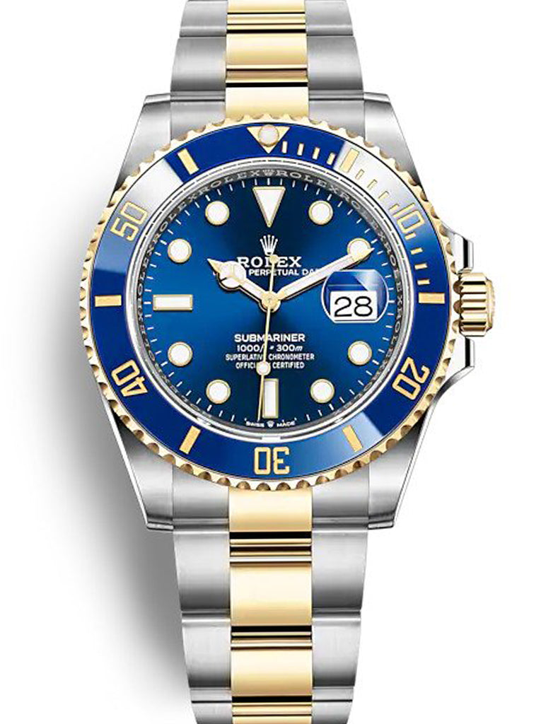 Replica Rolex Submariner 41mm Blue Dial 126613LB