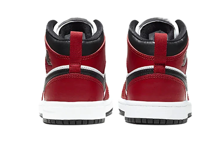 (PS) Air Jordan 1 Mid 'Chicago Black Toe' 640734-069