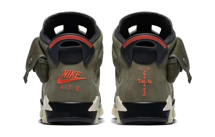 (GS) Travis Scott x Air Jordan 6 Retro 'Olive' CN1085-200