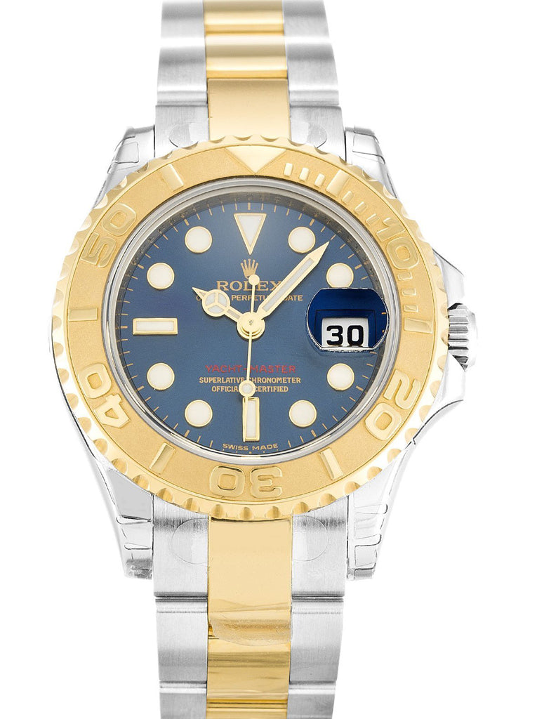 Replica Rolex Yacht-Master 35mm Blue Dial 169623