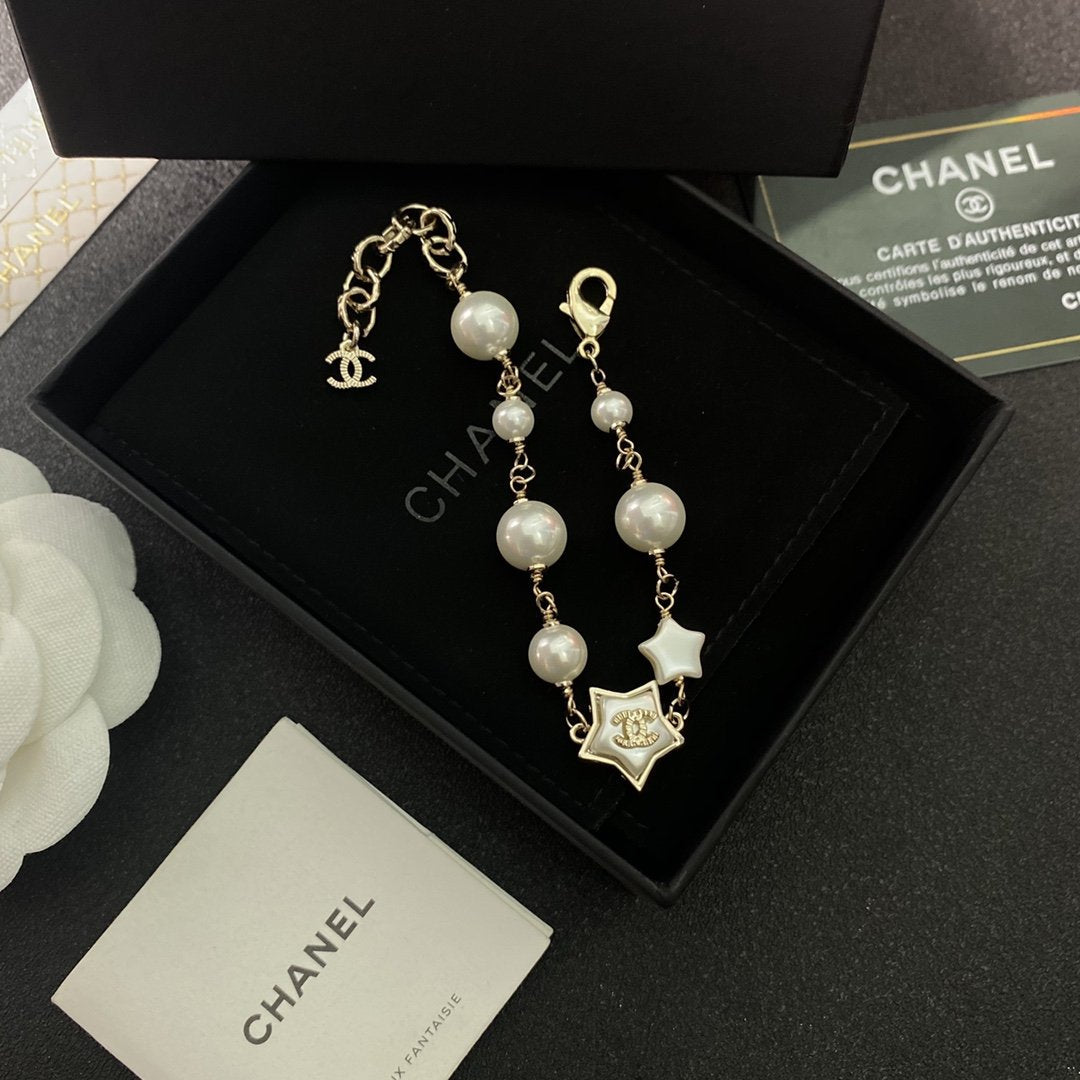 Exquisite star pearl bracelet