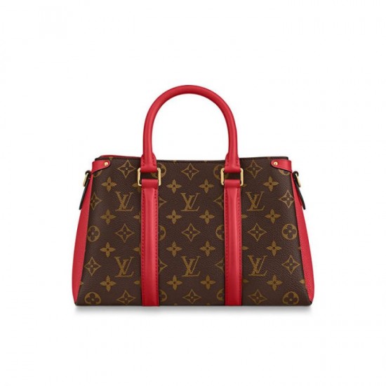 Louis Vuitton Soufflot BB Peach M44899 Red M44818