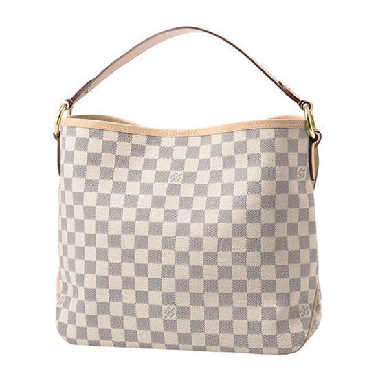 LV N41462 Delightful PM Hobo Bag Damier Azur Canvas