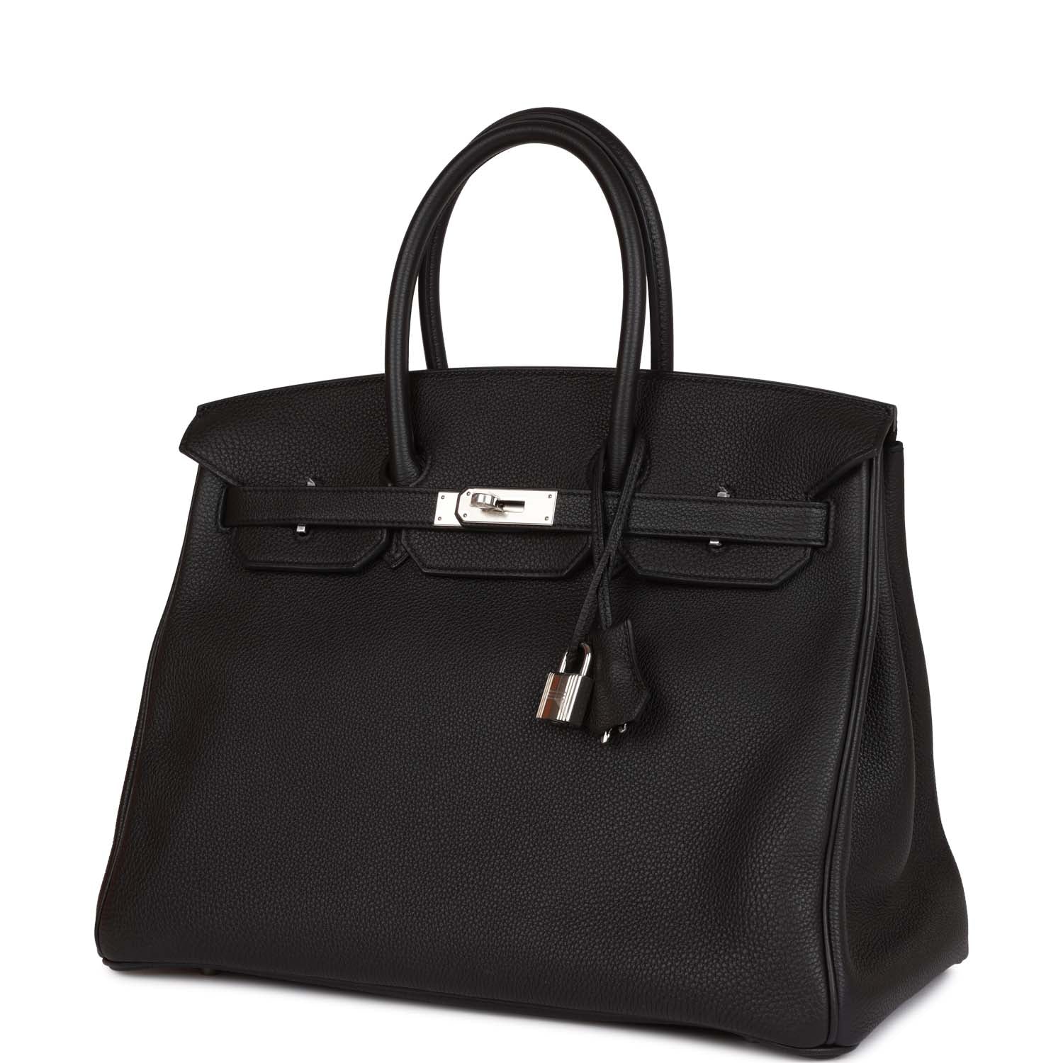 Hermès Birkin 35 Black Togo Palladium Hardware