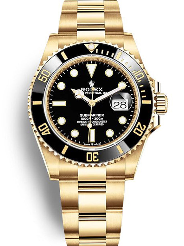 Replica Rolex Submariner 40mm Black Dial 116618LN