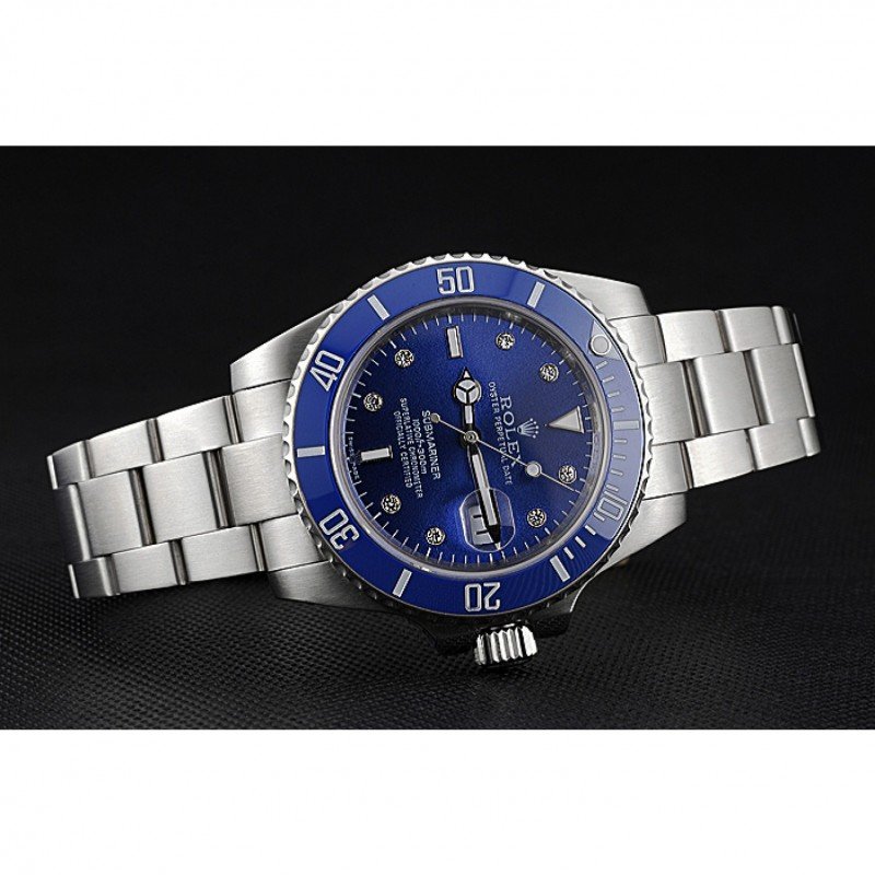 Replica Rolex Submariner 40mm Blue Dial 622638