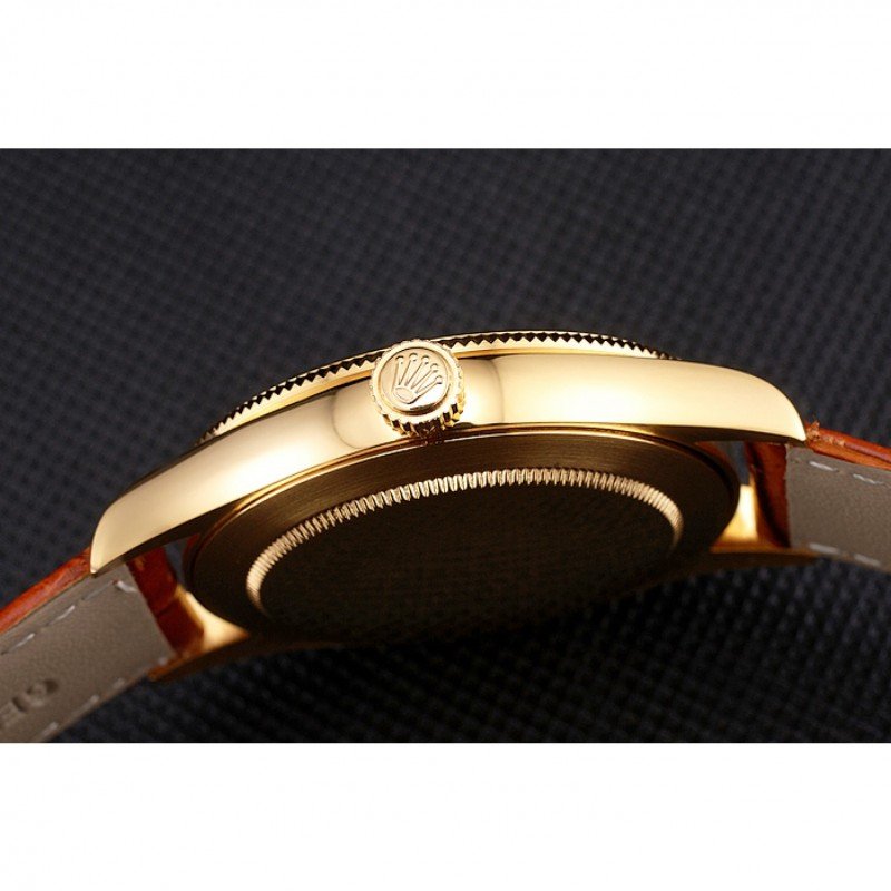 Superclone Rolex Cellini 38mm Gold Dial REP016789