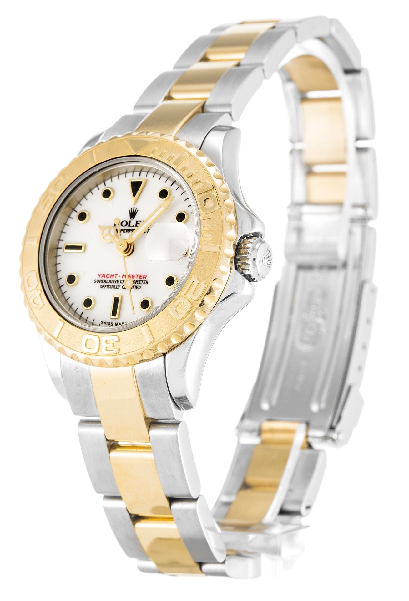 Replica Rolex Yacht-Master 35mm White Dial 169623