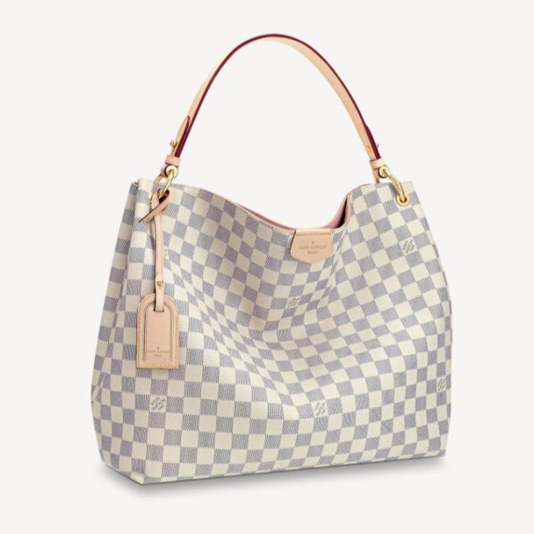 LV Louis Vuitton Graceful MM long wallet 2-piece set deals Ref: N42233 + N41660