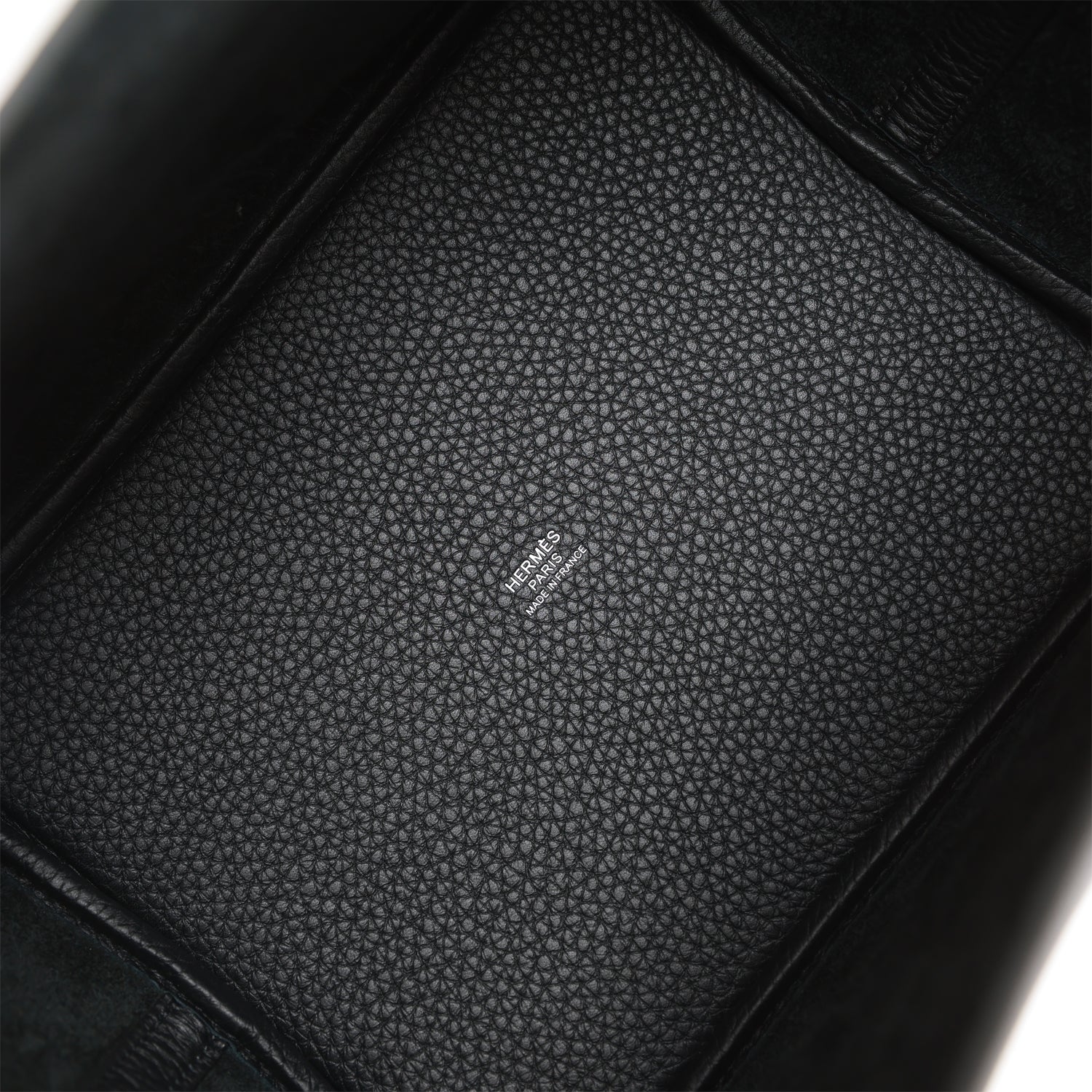 Hermès Black Clemence Picotin Lock 22cm Palladium Hardware