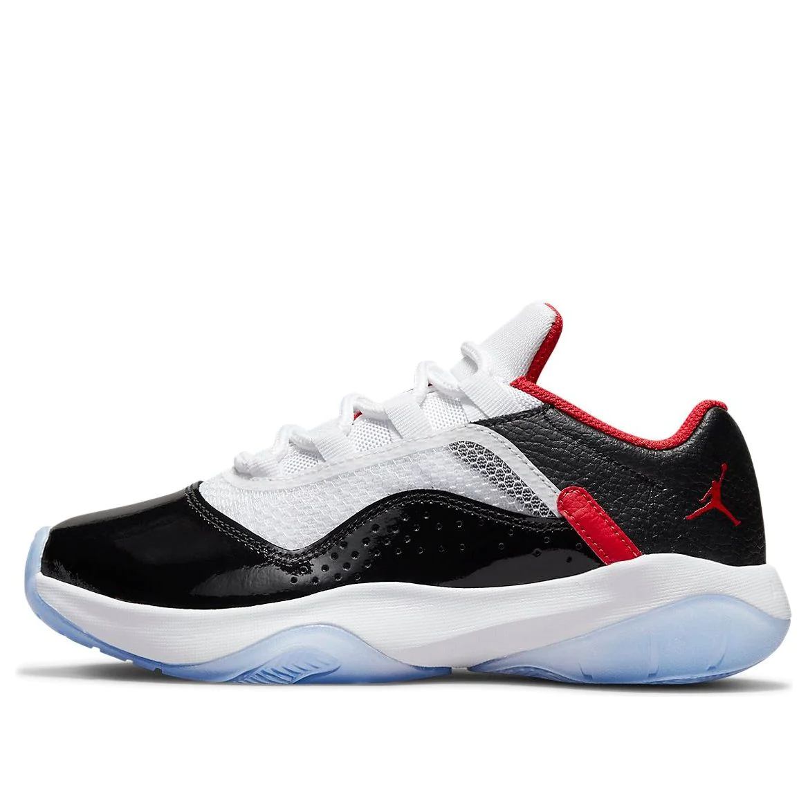 (GS) Air Jordan 11 CMFT Low 'White Black University Red' CZ0907-160