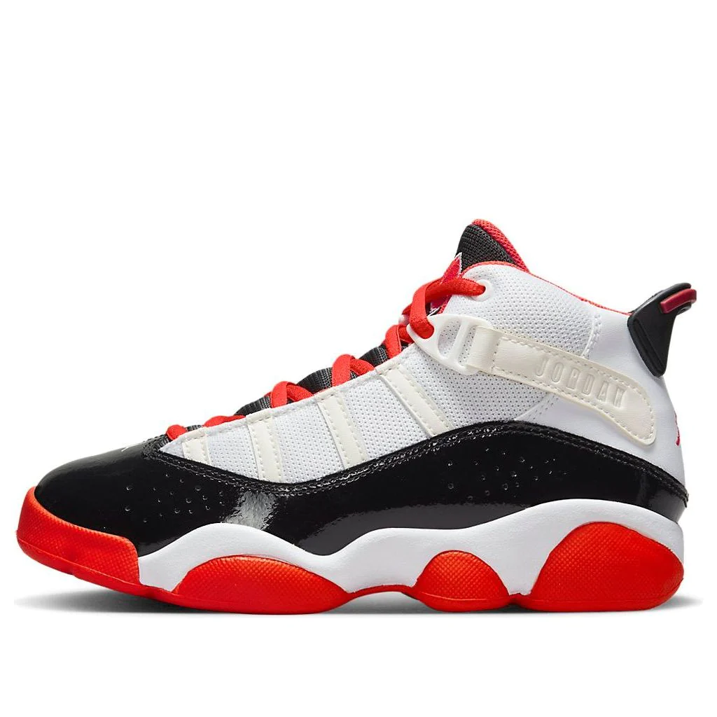 (PS) Air Jordan 6 Rings 'White Black Team Orange' DV1343-108