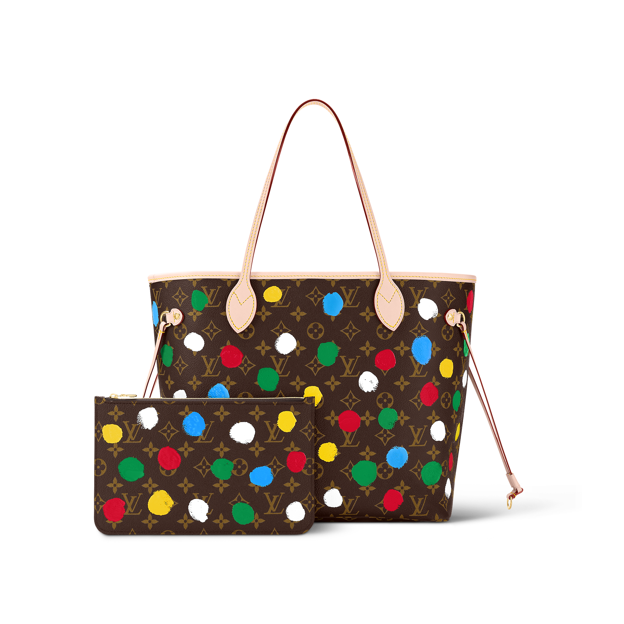 Louis Vuitton M46381 LV x YK Neverfull MM