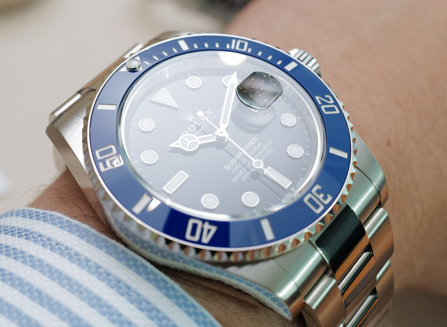 Superclone Rolex Submariner 41mm Black Dial 126619LB