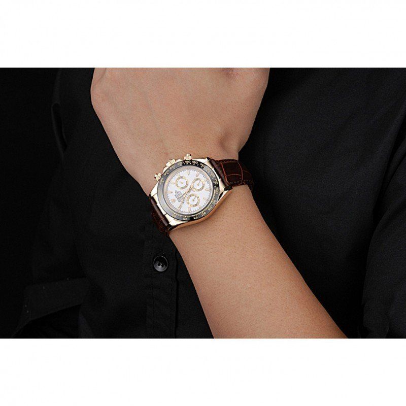 Replica Rolex Daytona 39mm White Dial 622633
