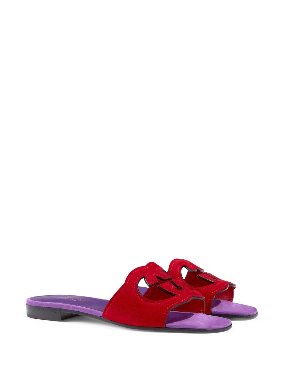 Interlocking G cut-out sandals