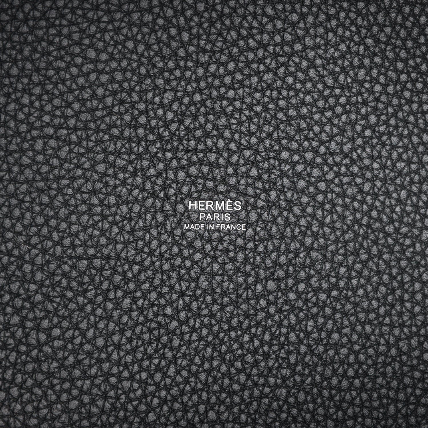 Hermès Black Clemence Picotin Lock 22cm Palladium Hardware