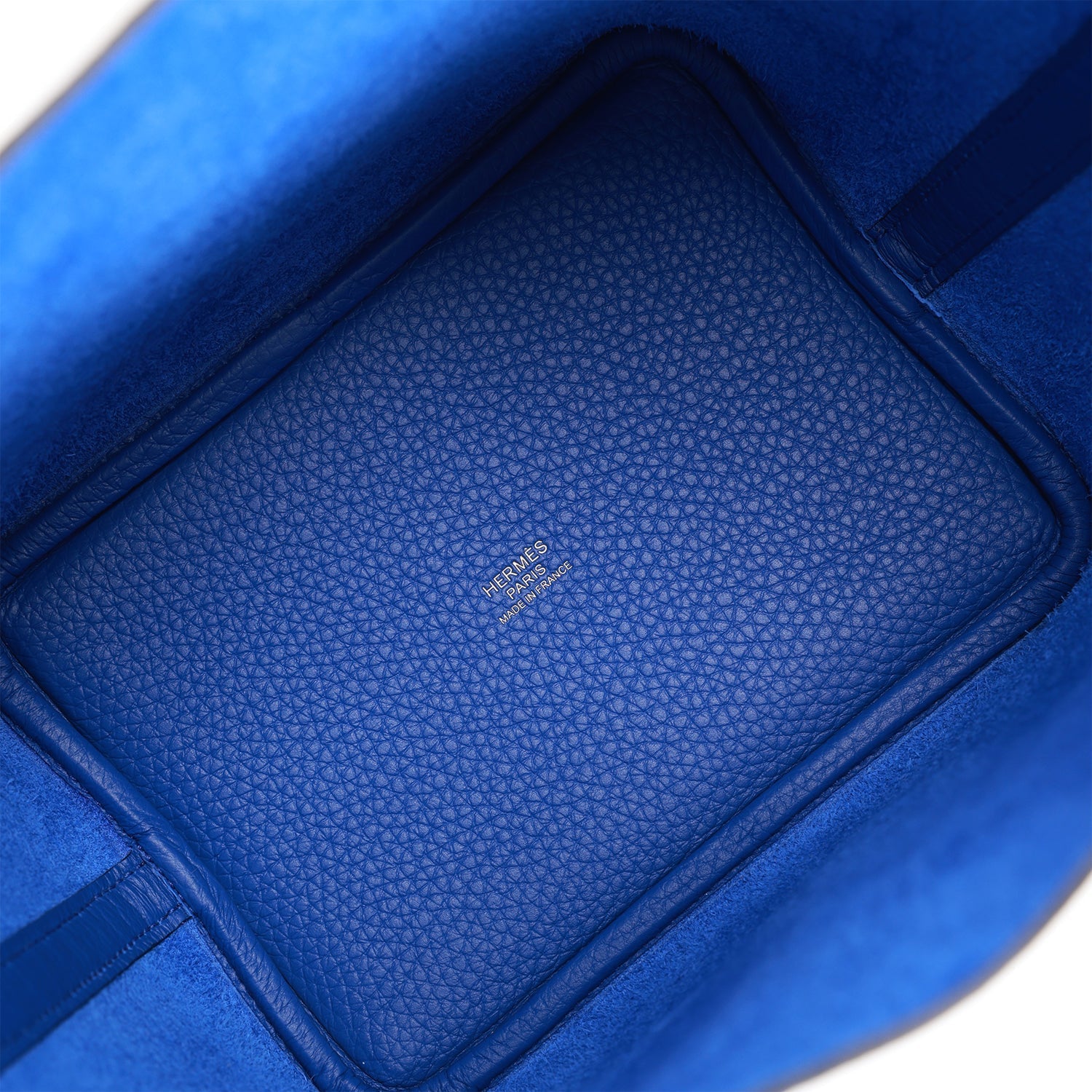 Hermès Picotin Lock 18 Bleu Royal Clemence Gold Hardware