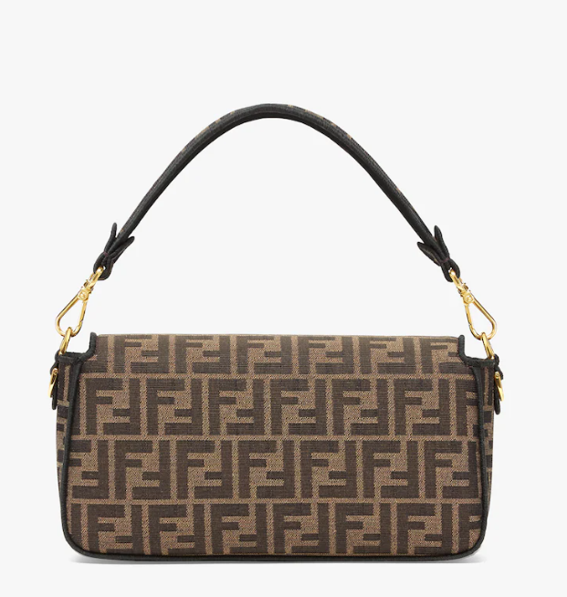 Fendi Baguette Jacquard FF fabric bag