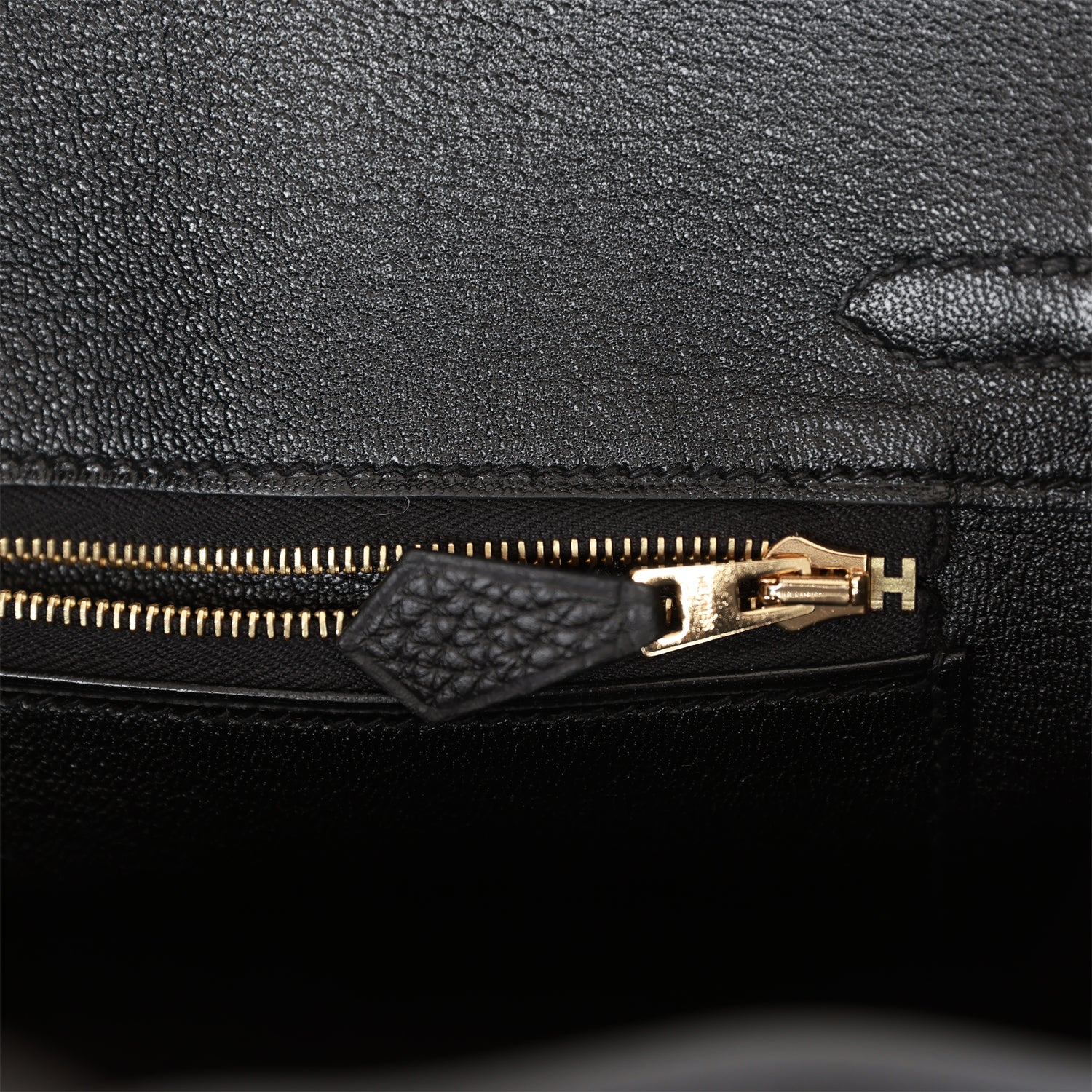 Hermès Birkin 25 Black Togo Gold Hardware