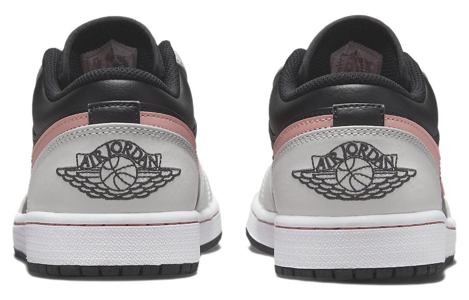 Air Jordan 1 Low 'Grey Fog Bleached Coral' 553558-062