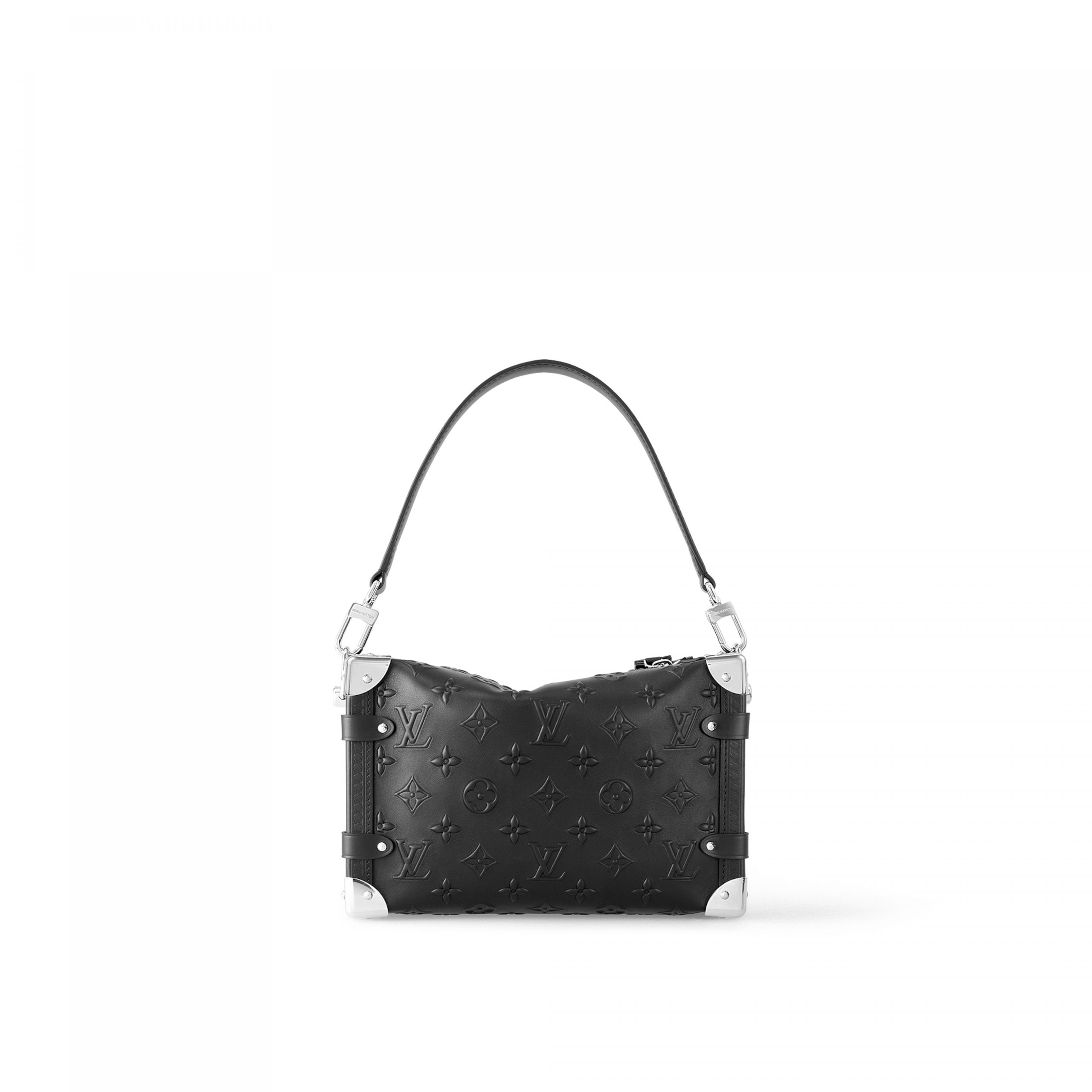 Louis Vuitton M21709 Side Trunk MM Black Fashion Leather