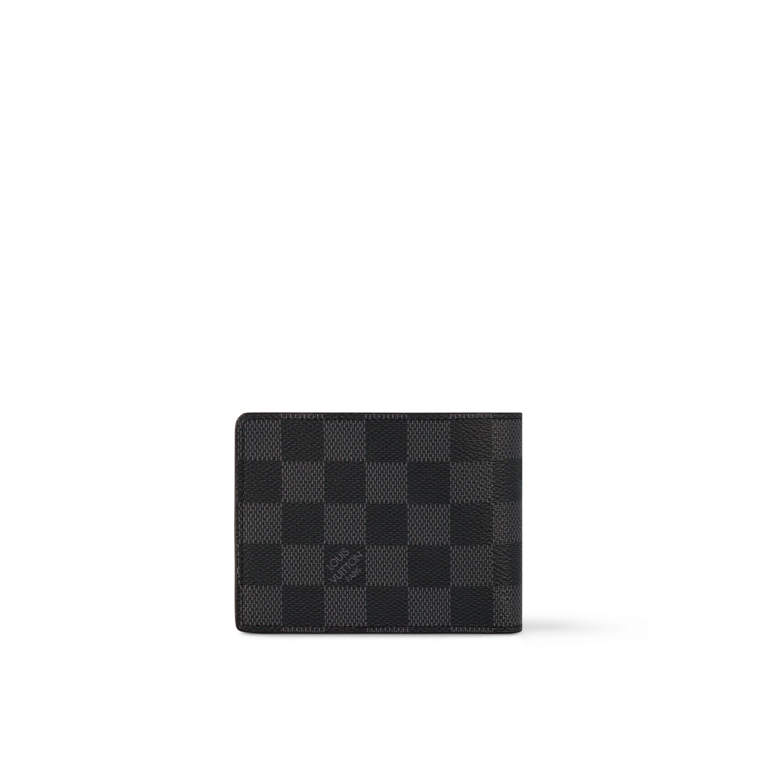 Louis Vuitton N63261 Slender Wallet Damier Graphite Canvas