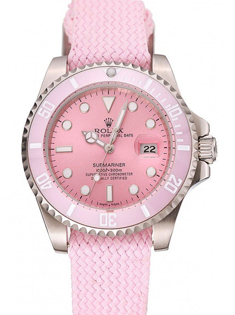 Replica Rolex Submariner 41mm Pink Dial 1453866