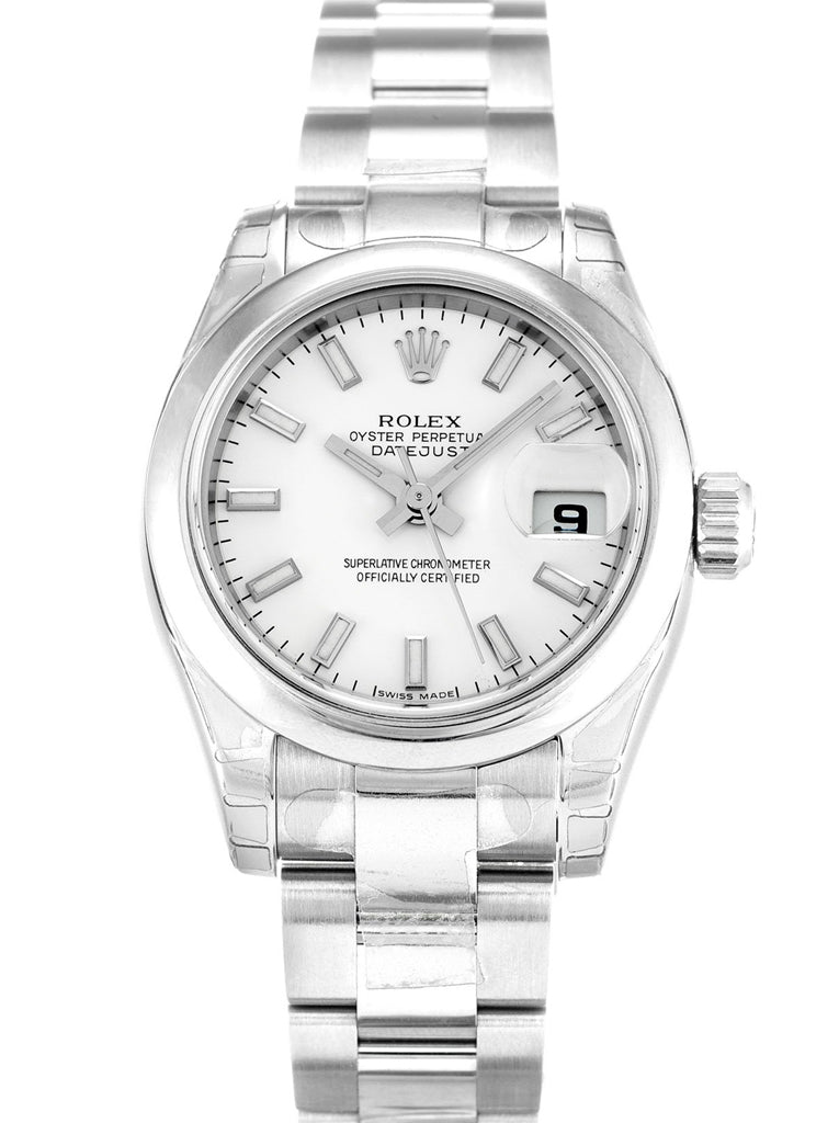 Replica Rolex Lady-Datejust 26mm White Dial 179160