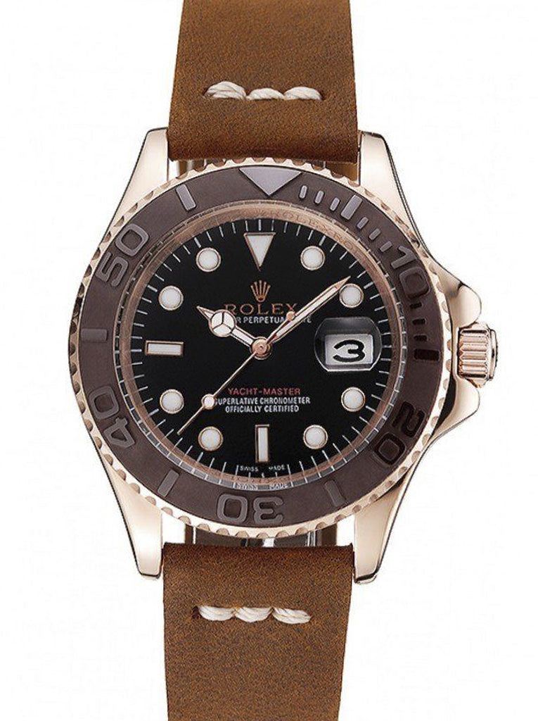 Replica Rolex Yacht-Master 41mm Black Dial 1453860
