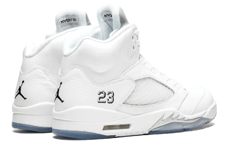 Air Jordan 5 Retro 'Metallic White' 2015 136027-130