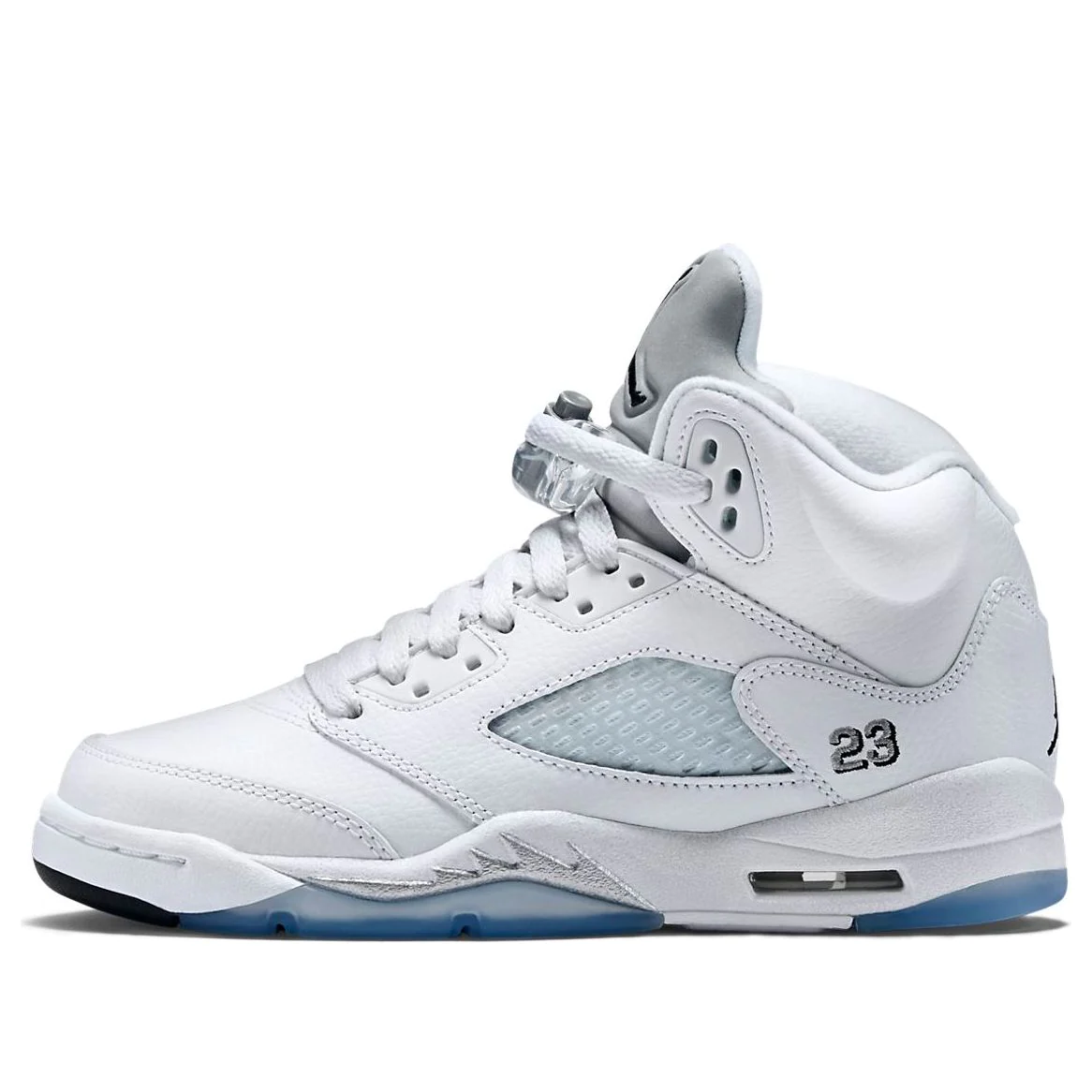 (GS) Air Jordan 5 Retro 'Metallic White' 440888-130